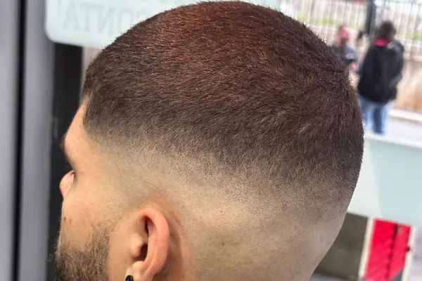 Degradê baixo com topo texturizado